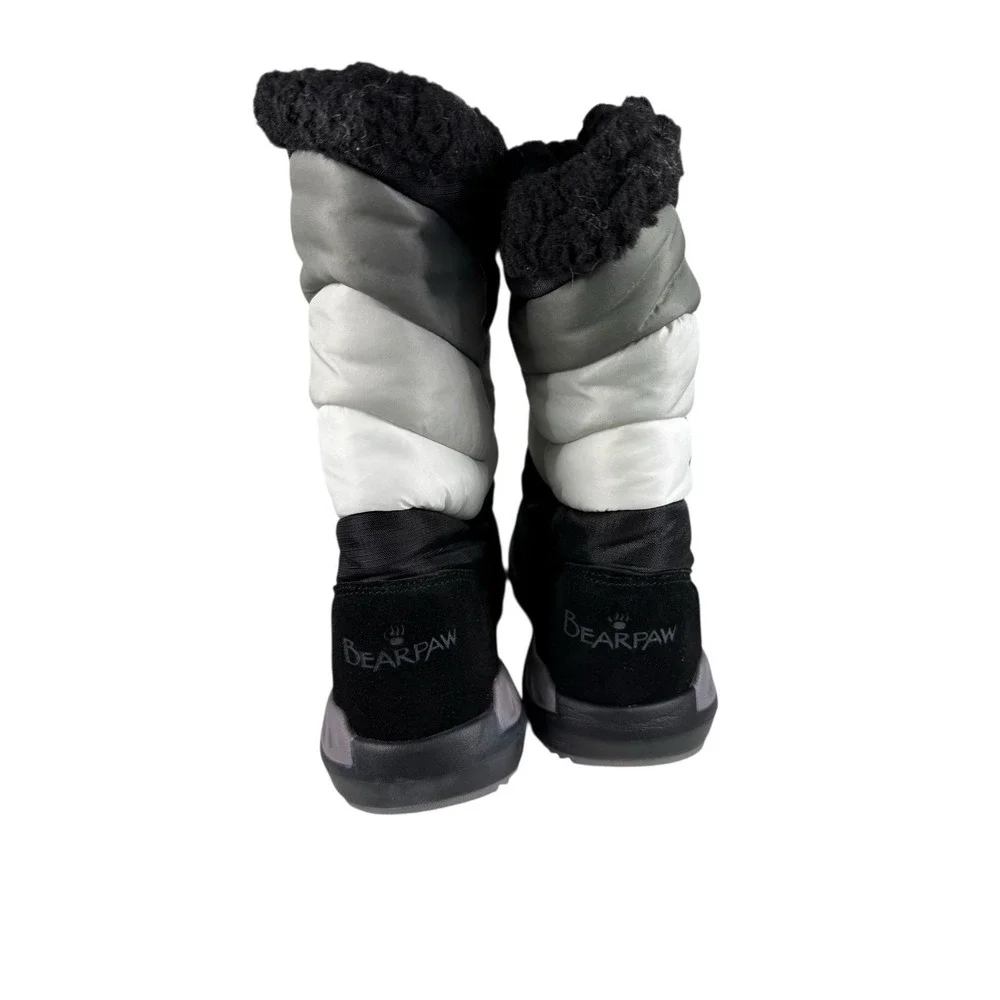 Bearpaw‎ Women's Boreal Boots Black/Grey/White Size 7
